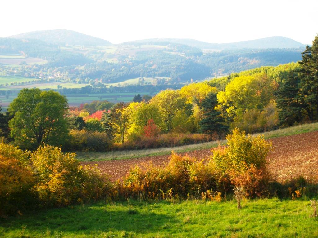Le Clos Des Pierres Rouges Saint Privat d'Allier Bagian luar foto